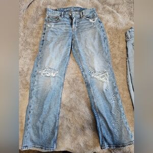 American Eagle Blue Straight Leg Women's Jeans